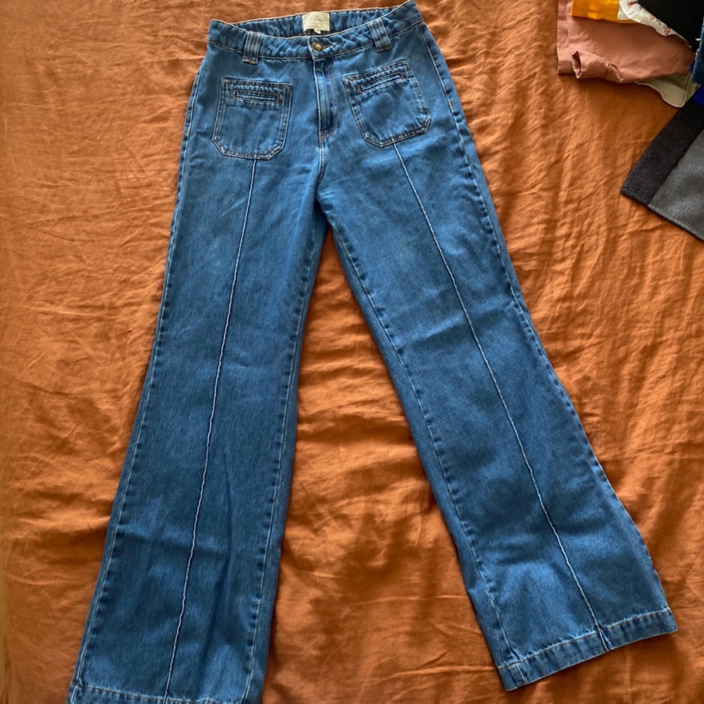 Sezane Denim Trousers